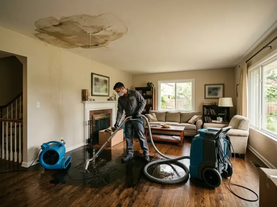 attic-pipe-burst-ceiling-drip-008 — frequently asked questions, Water Damage Restoration & Carpet Care in Ferrysburg, MI